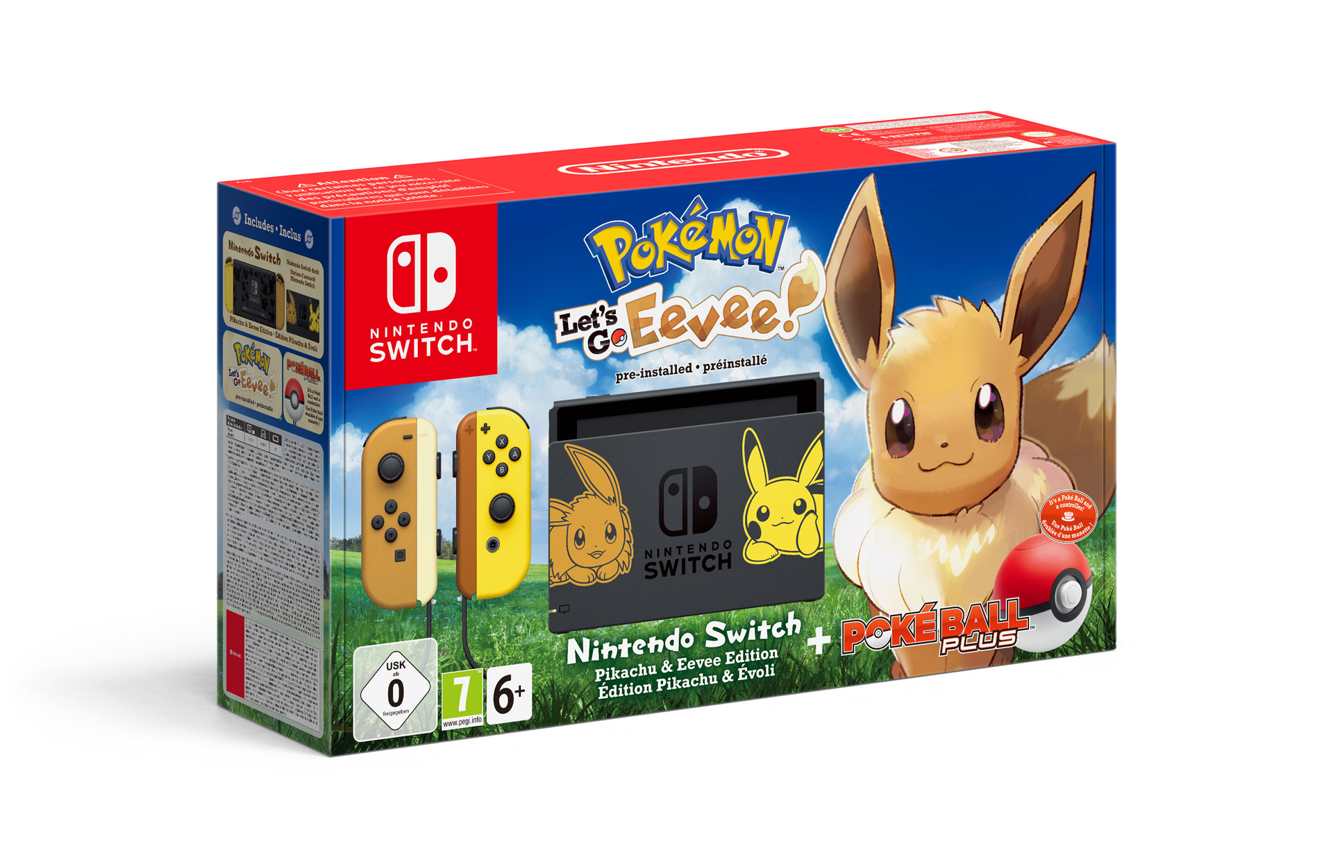 Nintendo introduceert Poké Ball Plus en Pokémon Switch consoles