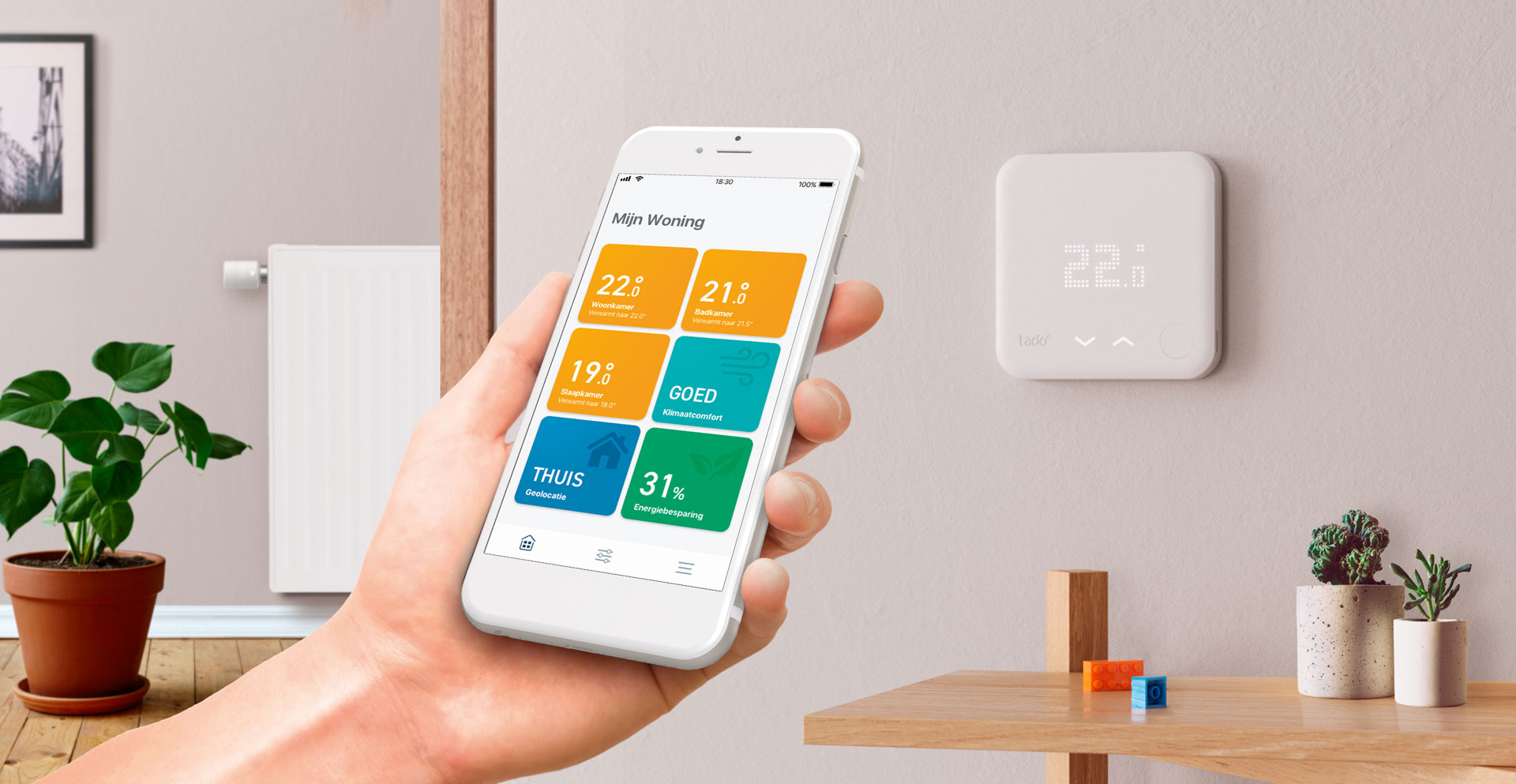 controleren Verslijten Almachtig IFA: Tado V3+ thermostaat brengt luchtkwaliteit in kaart - GadgetGear.nl