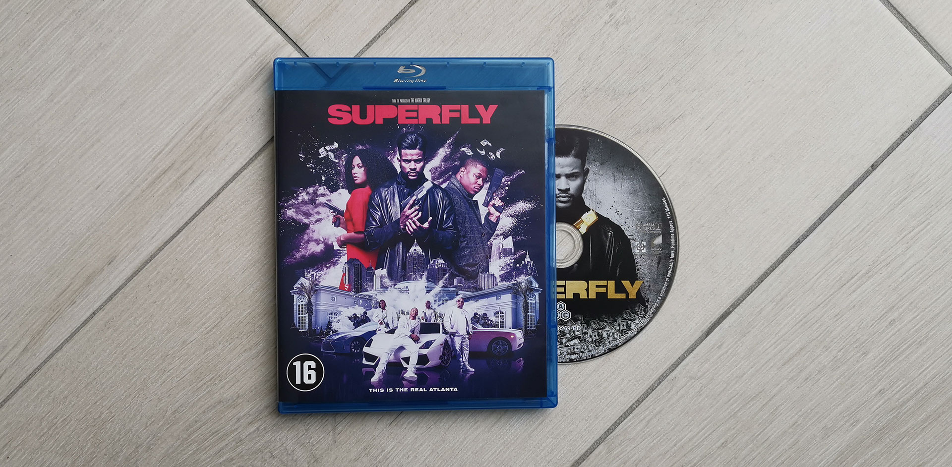 Superfly Blu-Ray verpakking
