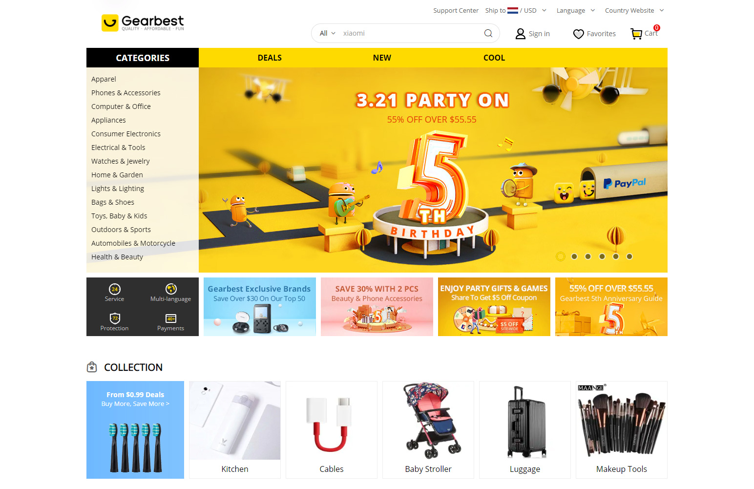 GearBest Screenshot