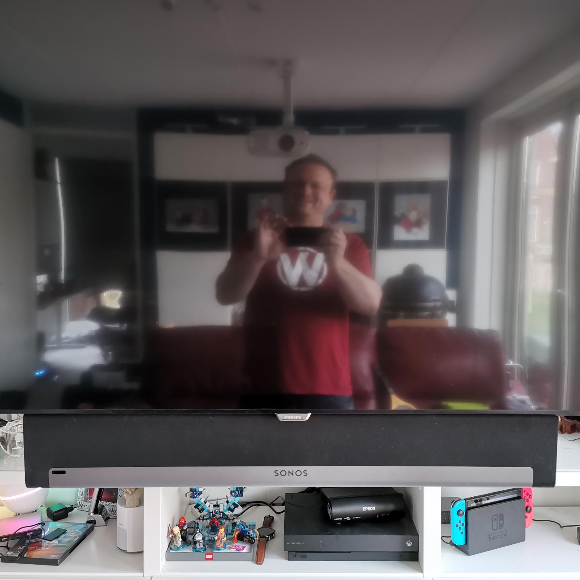 Vogel's SOUND 3450 met Sonos Playbar en Philips TV