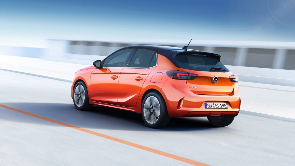 Opel Corsa-e 2019 Achterkant