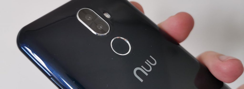 Nuu Mobile G2 Vingerafdruksensor en dual camera