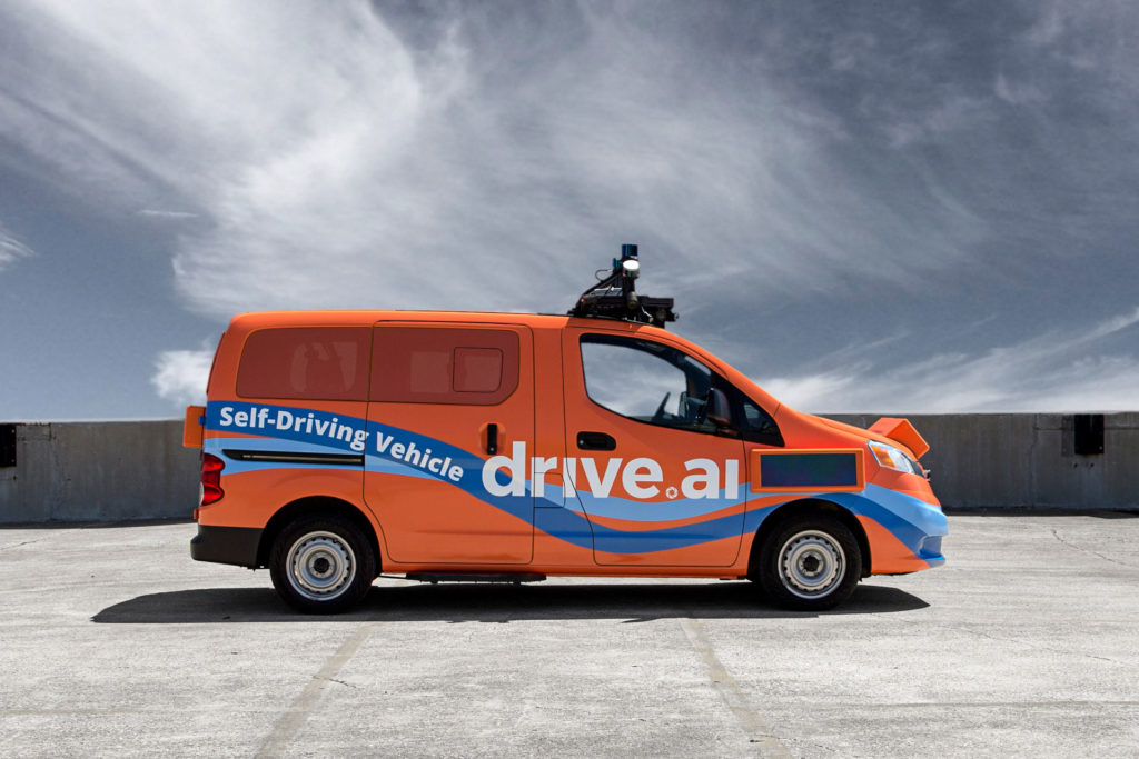 Drive.ai bestelbus