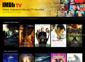 IMDb TV Website