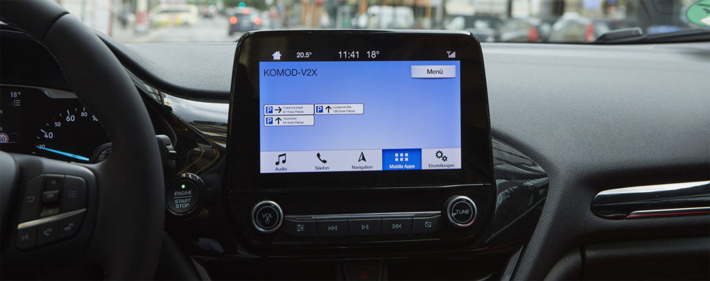 Ford Vodafone Parkeerplaats Navigatie