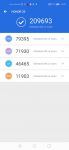 Honor 20 AnTuTu Screenshot