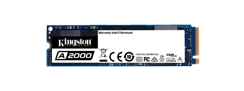 Kingston A2000 NVMe PCIe SSD