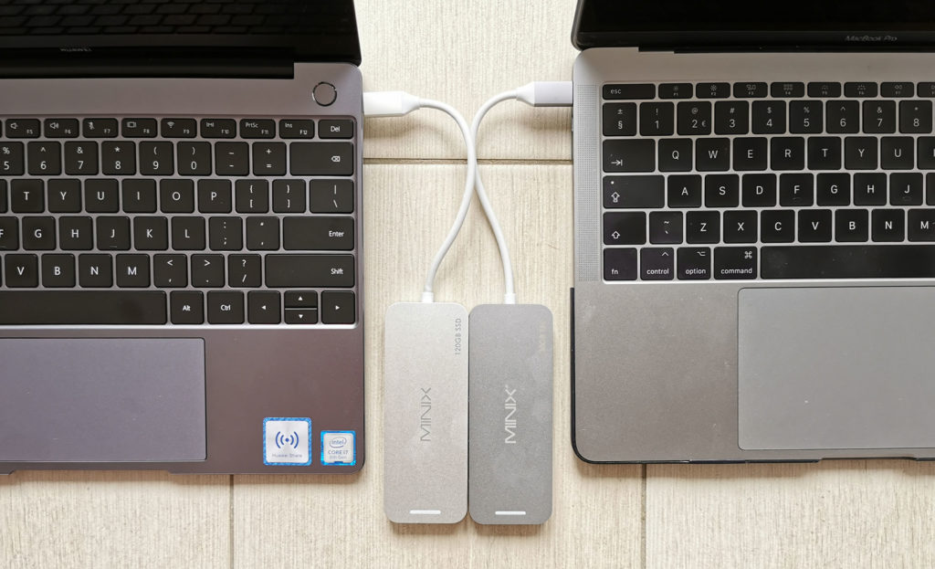 Minix USB-C Multiport Storage Hubs