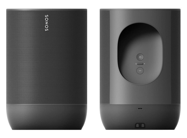 Sonos Move Voor en Achter