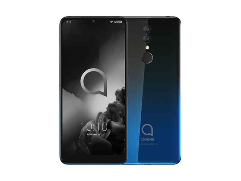 Alcatel 3 2019 Zwart-Blauw