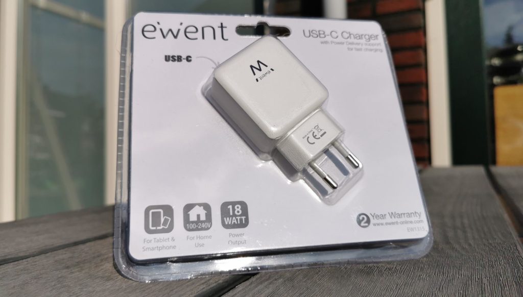 Ewent USB-C Charger EW1315 Verpakking
