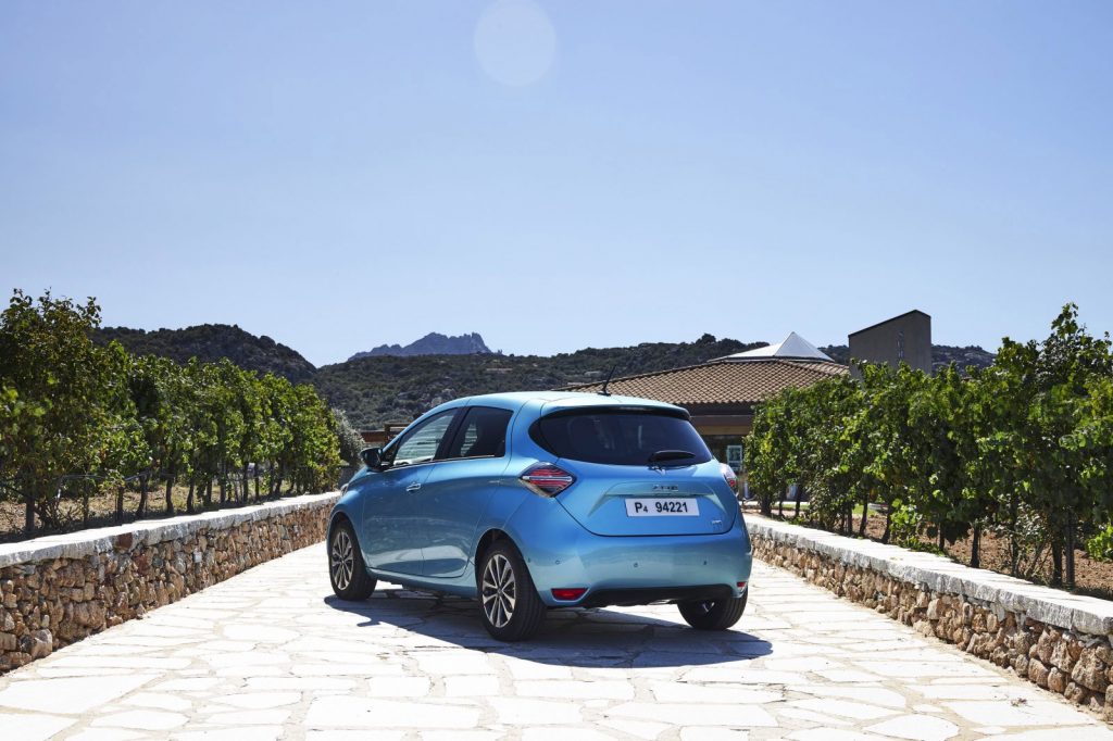 Renault Zoe Achterkant