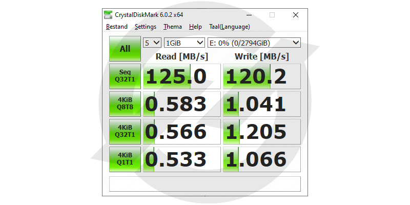 WD_Black P10 5TB Xbox One HDD Crystal Diskmark 6 64-Bit