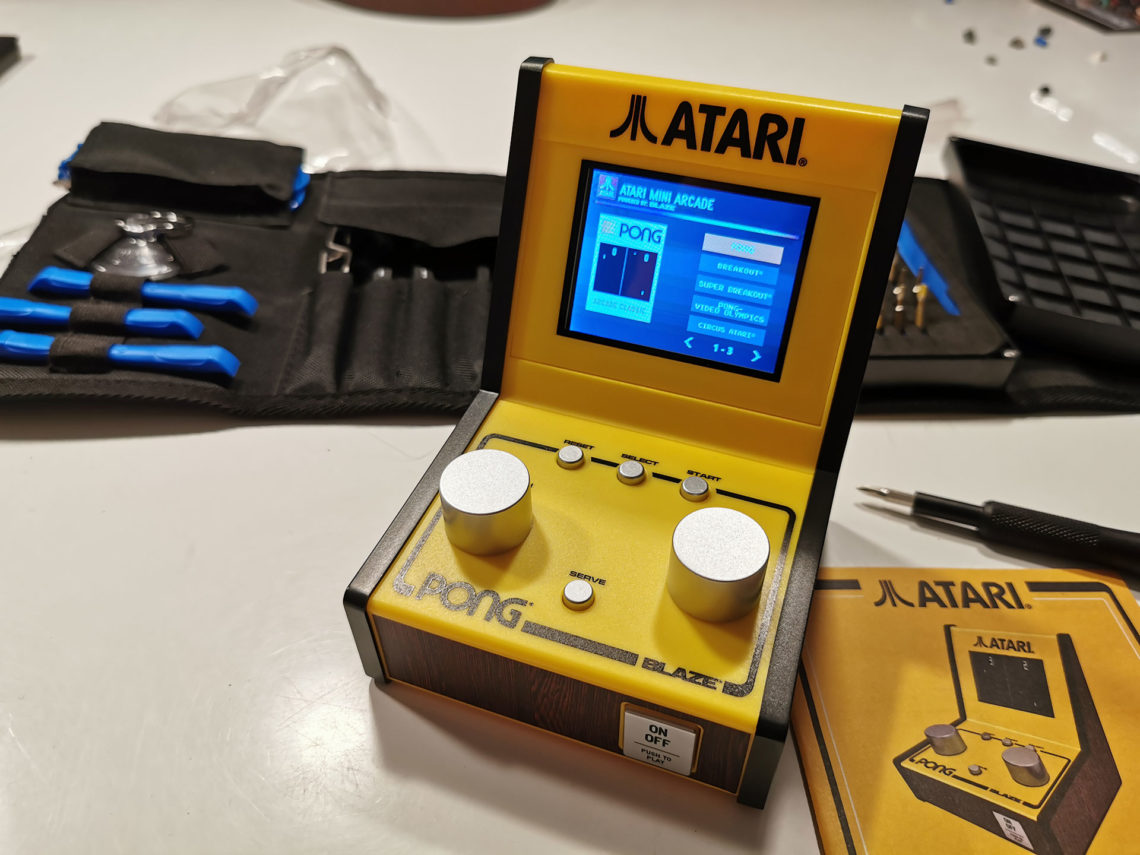 Review Atari Mini Arcade Pong GadgetGear.nl