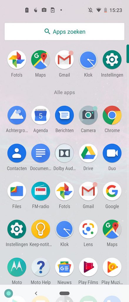 Android One op Motorola One Action