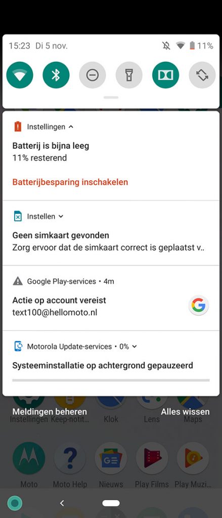 Android One op Motorola One Action