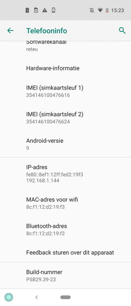 Android One op Motorola One Action