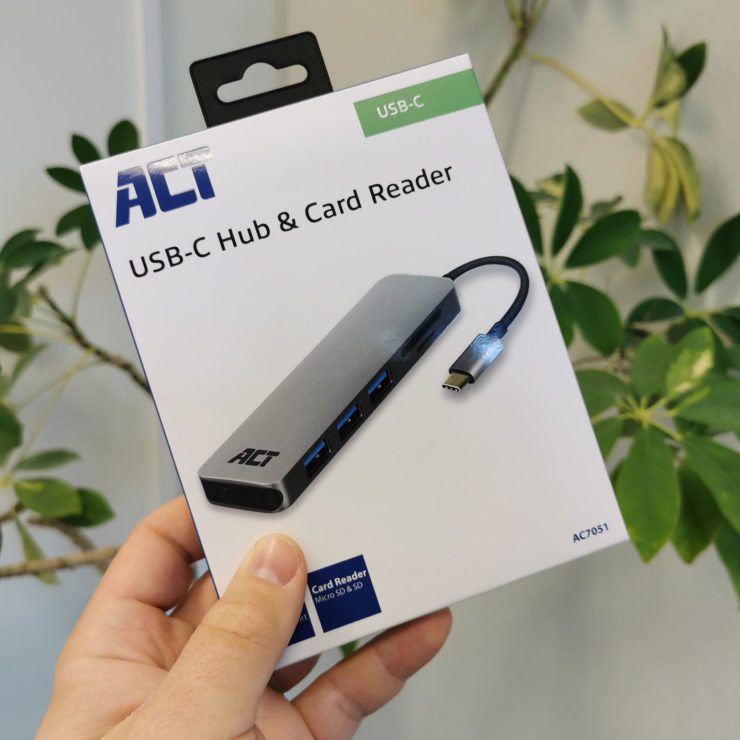 Review ACT USBC Hub & Card Reader AC7051 GadgetGear.nl
