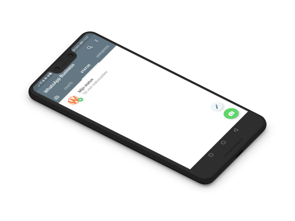 Google Pixel 3 XL met WhatsApp