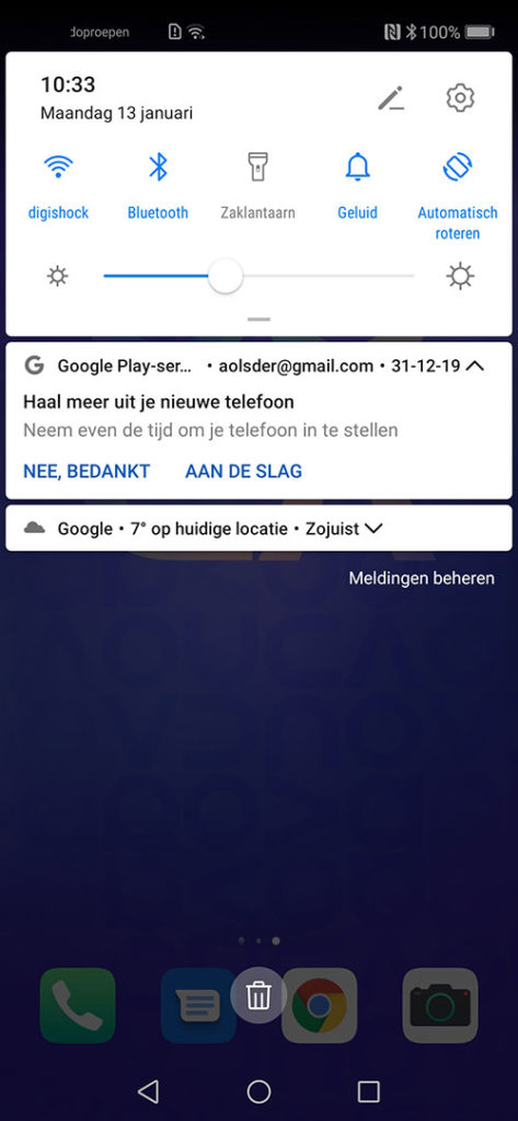 Huawei Nova 5T EMUI Screenshot