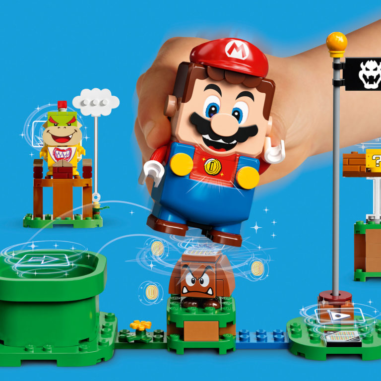 Echt, offline Mario spelen met LEGO en Nintendo