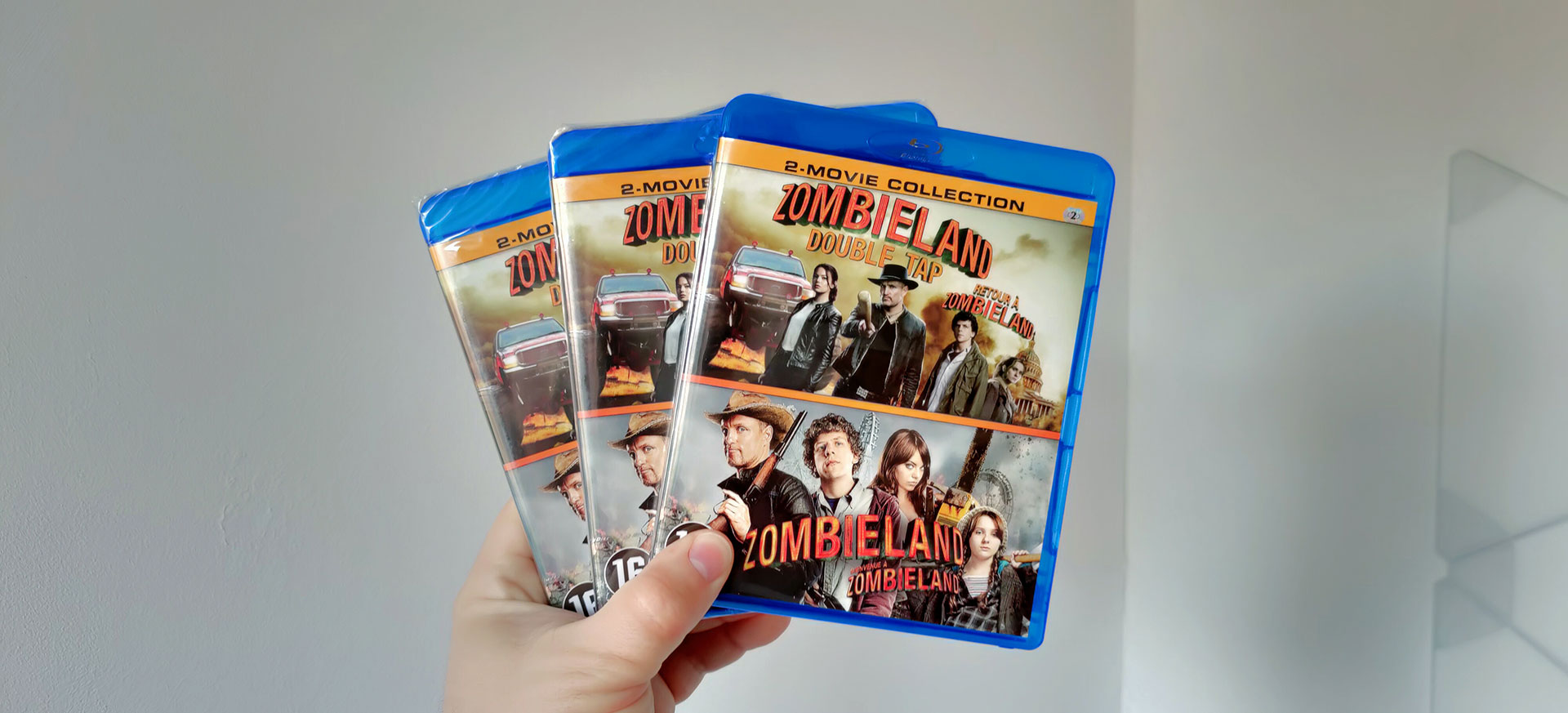 Zombieland en Zombieland Double Tap op Blu-Ray