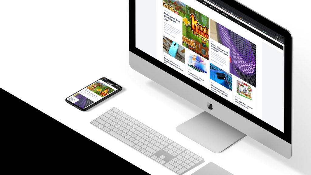 GadgetGear.nl op iMac en iPhone XR