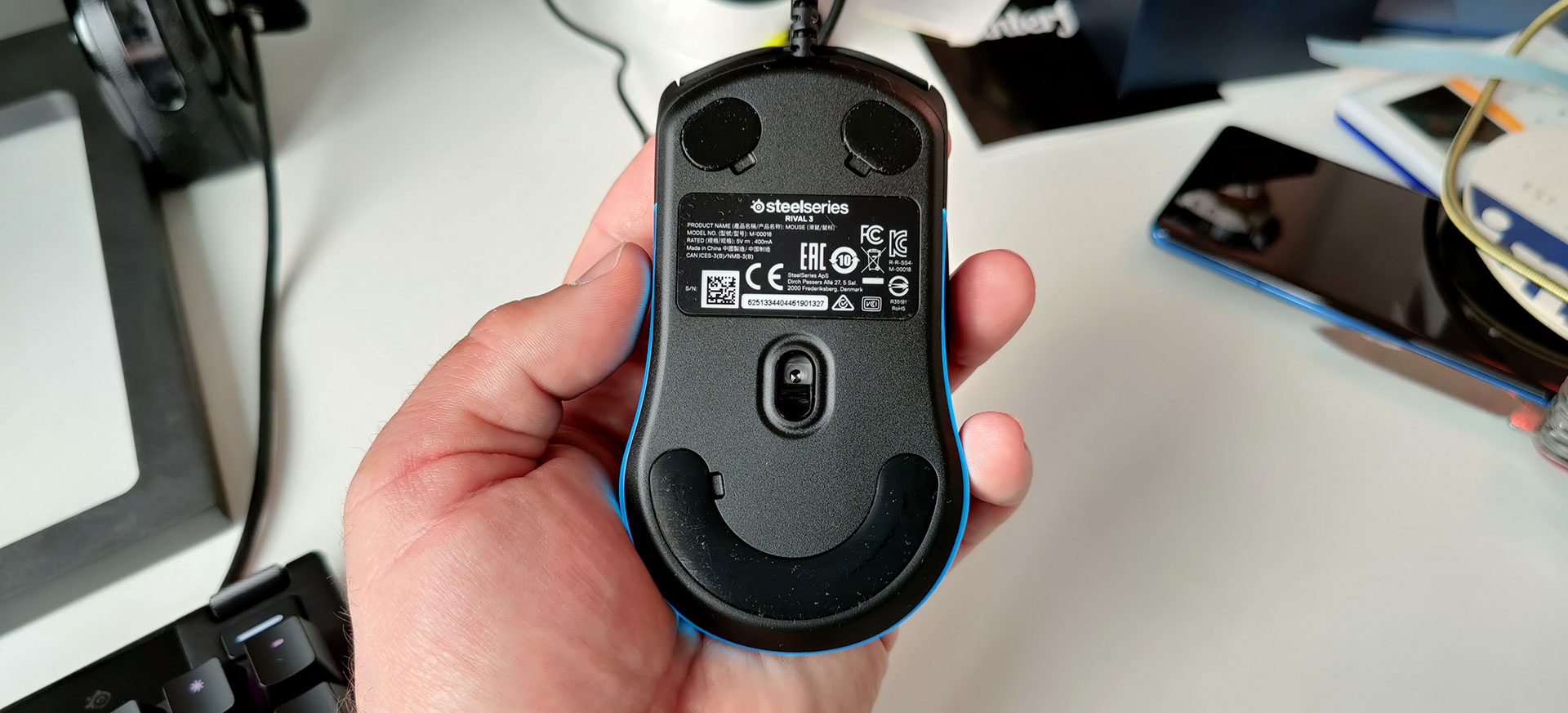 Steelseries Rival 3 Truemove Core Optical Sensor