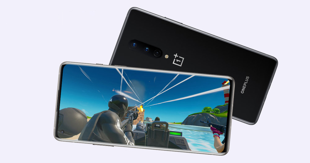 Fortnite op de OnePlus 8 Pro