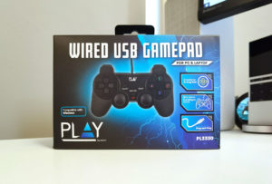 Verpakking van de Play by Ewent Wired USB Gamepad