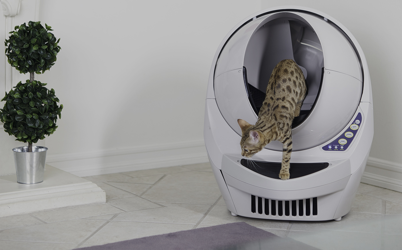 snap hoog Door Review: Litter-robot; de slimme zelfreinigende kattenbak - GadgetGear.nl