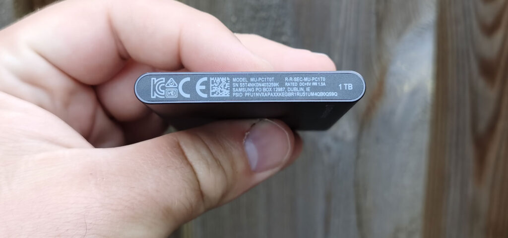 Samsung Portable SSD T7
