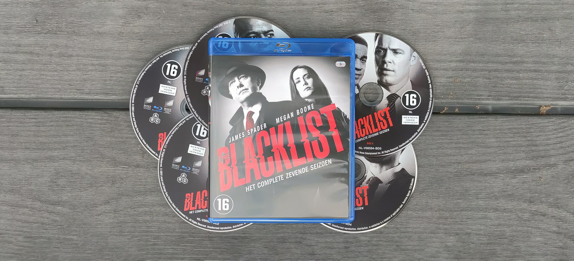 The Blacklist Seizoen 7 op Blu-Ray