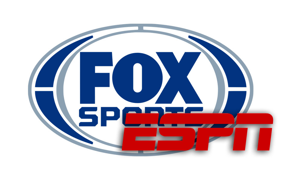 FOX Sports logo en ESPN logo