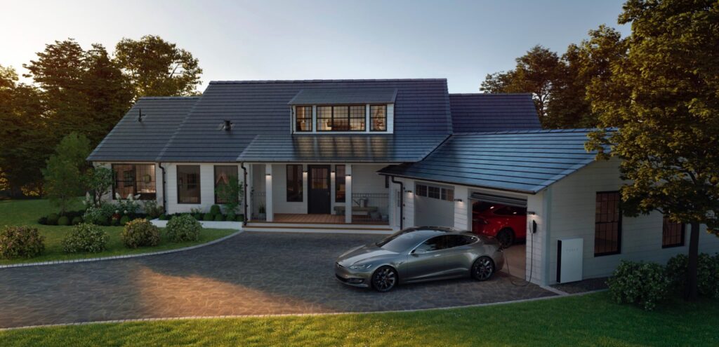 Tesla Solar Roof systeem