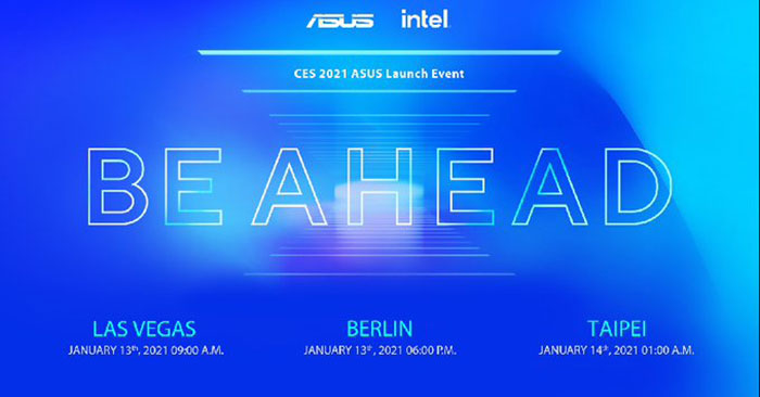 Asus Be Ahead CES Lancering