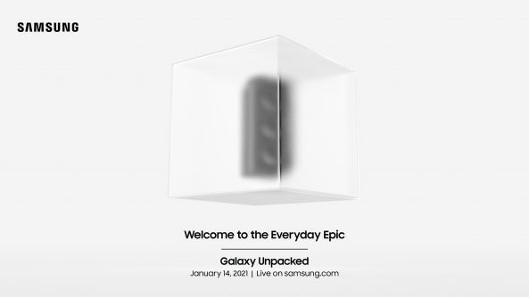 Samsung Unpacked 2021 Everyday Epic Uitnodiging