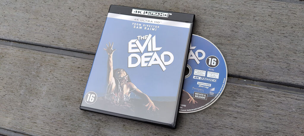 The Evil Dead op 4K Blu-Ray