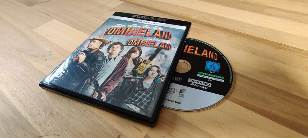 Zombieland 4K Blu-Ray