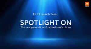 Xiaomi Mi 11 Launch Event