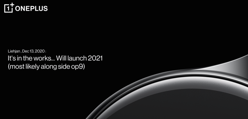 OnePlus smartwatch teaser