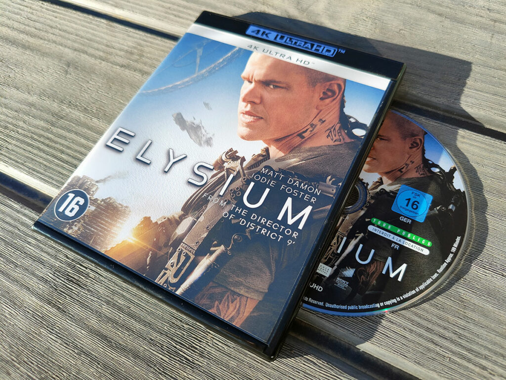 Elysium op 4K Blu-Ray