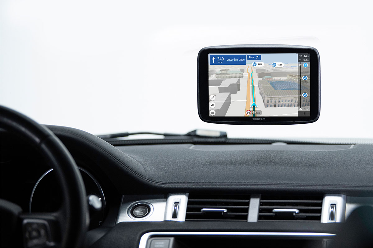 TomTom Go Discover 7 Inch op dashboard