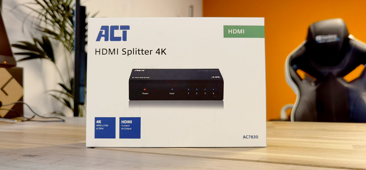 ACT HDMI Splitter 4K AC7830 Verpakking