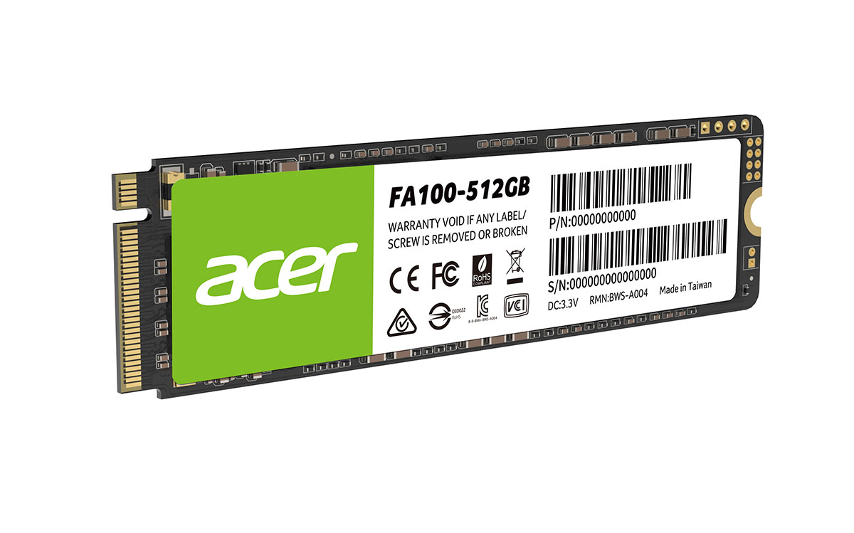 Acer FA100-512GB NVMe SSD