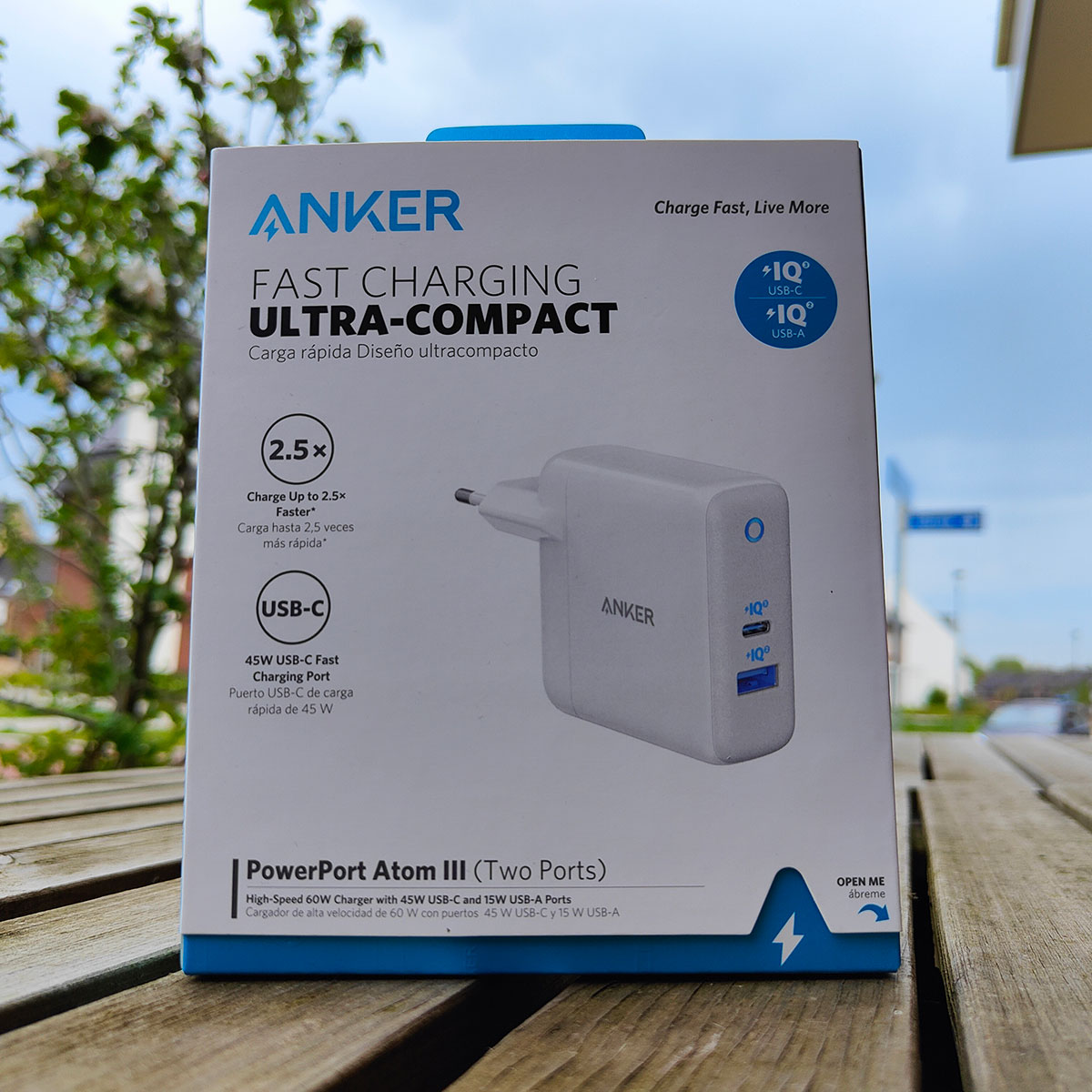 Anker PowerPort Atom III Verpakking