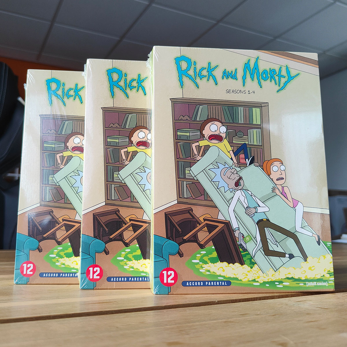 Rick and Morty op DVD