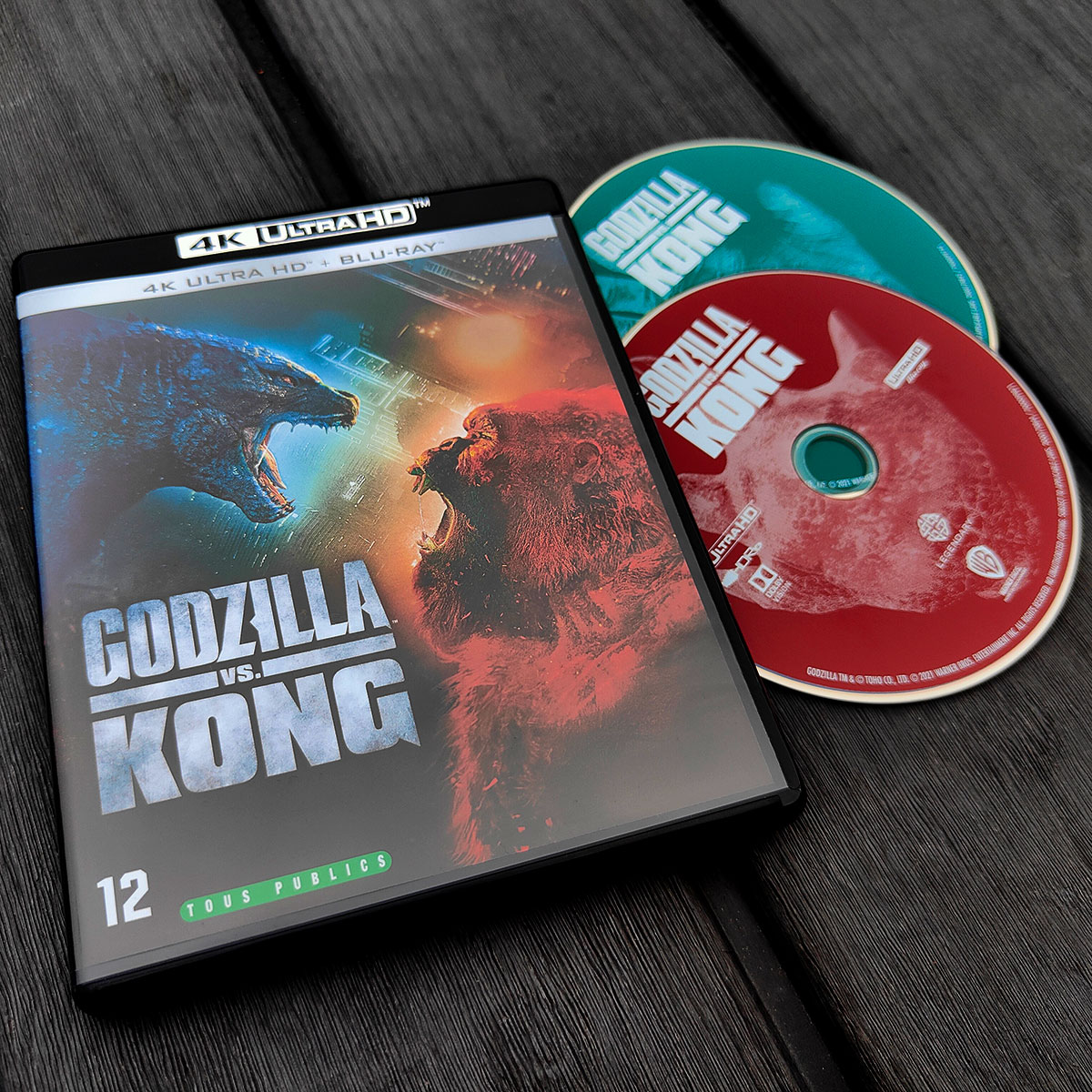 Godzilla vs. Kong op 4K Blu-Ray