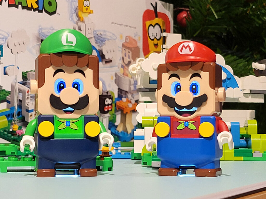 Samsung Galaxyz Z Fold3 5G Testfoto van LEGO Super Mario
